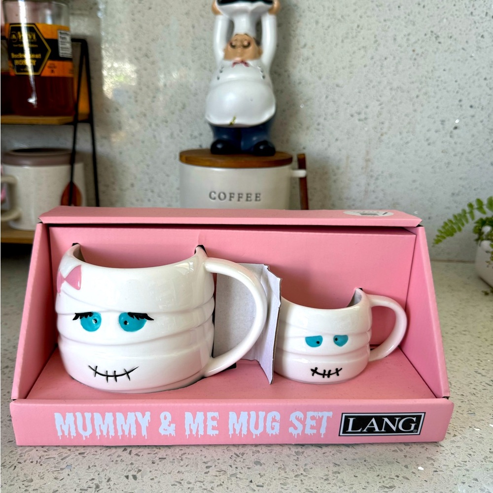 Halloween Mummy & Me mug set